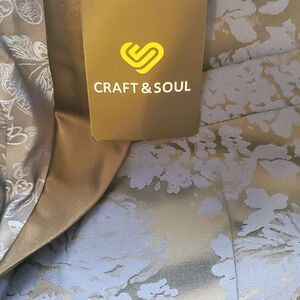 Craft & Soul blue floral suit coat 36s